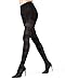 MeMoi - Tartan Plaid Sweater Tight's, Black, S/M