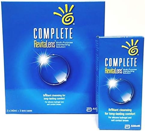 Complete-Revita Lens Contact Lens Solution 3 x 240ml Value Pack