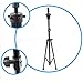 Yosoo Adjustable Steel Tripod Stand Holder for Hair Salon Cosmetology Mannequin Manikin Training Head Long Hair Models Practice Hairdressing with Carry Bag Lightweight Durable