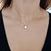 10k Solid Yellow, White or Rose Gold Delicate Rope Chain - 13