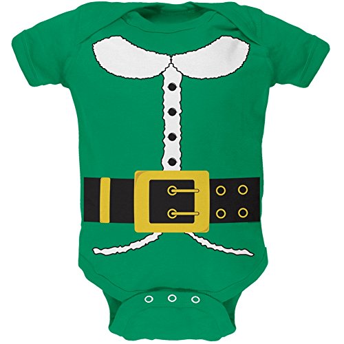 Holiday Elf Costume Baby One Piece