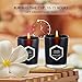 IDESION Scented Candle Gift Set, Aromatherapy Soy Candle Includes Rose, Vanilla and Lavender Fragrance 2.5Oz 10-15 Hours Burning Time/Cup for Stress Relief with Yoga Bath Sleep (6 Pack Black)thumb 3