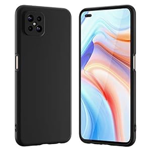 Cresee - Custodia in silicone per Oppo Reno 4Z 5G, con protezione per fotocamera, rivestimento in microfibra… - immagine 3
