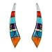 Turquoise Earrings in 925 Sterling Silver & Genuine Gemstones