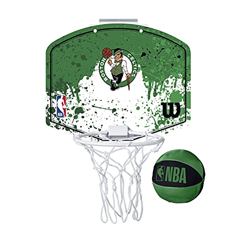 Wilson Mini-Basketballkorb NBA Team Mini Hoop, Boston Celtics, Kunststoff