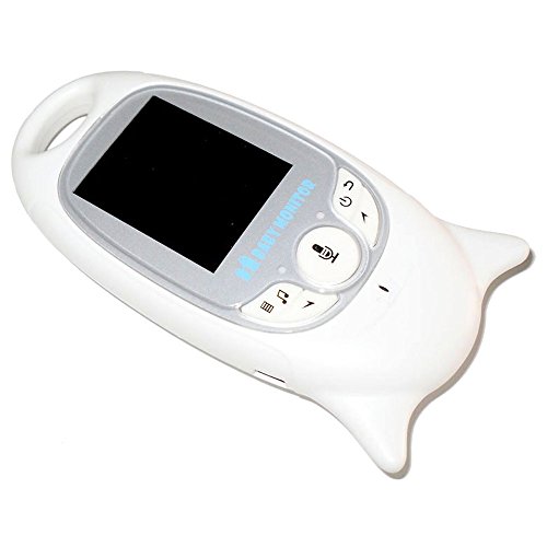 Lovewe Digital Sound Activated Video Baby Monitor with 2-Inch Color LCD Screen, Lullaby, Night Vision, Bidirectional voice intercom