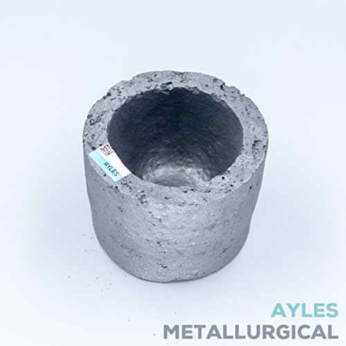 50ml Mini Silicon Carbide Graphite Crucible Furnace Torch Gold Silver Copper Metal Casting Melting Refining