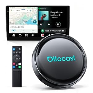 【公式】オットキャスト P3 Pro OttoAibox P3 Pro カープレイAI ボックス 車でユーチューブ・Netflix視聴可能