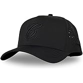 CITRUSY Athletic Trucker Golf Hat | Performance Mens 5 Panel Cap | Cool Breathable Waterproof Workout Running Snapback
