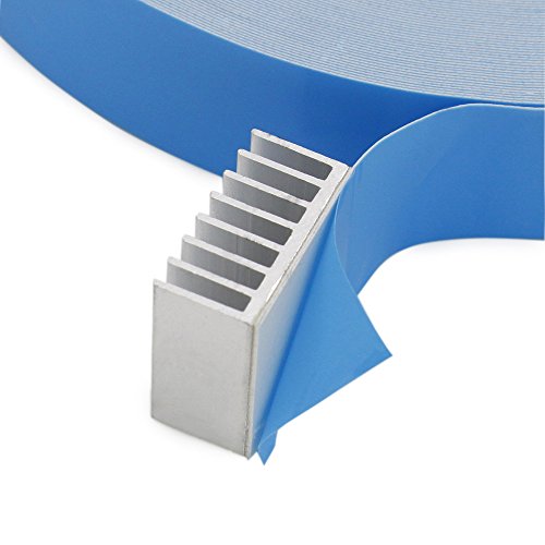 20mm x20M Double Side Adhesive Thermal Conductive Silicone Tape For Chipset LED GPU