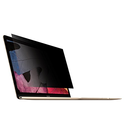 Flexzion Privacy Screen Protective Filter Anti-Glare Protector Film Damage Scratch Proof for Apple Macbook 12″ Widescreen LCD Monitor with Retina Display