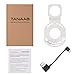 TANAAB Facial Hair Removal for Women Painless Professional Waterproof Smooth Facial Hair Remover for Face Lips Chin Cheeks Arm Built-in LED Light