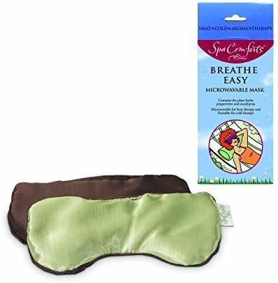 Spa Comforts Sinus Soother, Two-Tone Sage/Chocolate Brown by DreamTime