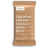 RXBAR Whole Food Protein Bar, Coffee Chocolate, 1.83 Ounce (Pack of 12)