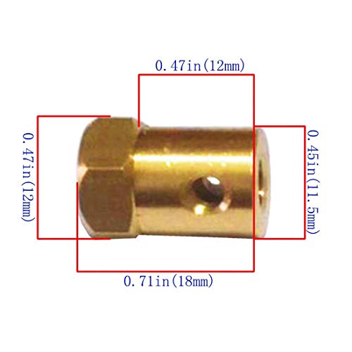 Synchronous Synchron Motor,Turntable motor, Cuptisserie/Electric motor with 7mm Flexible Coupling Connector,110V motor, 50/60Hz AC 100~127V 4W CCW/CW For Hand-Made,School Project, Model(5-6RPM)-(6PCS)