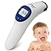 SENQIAO Jumper Forehead Thermometer Infrared Object Thermometer Fever Alarm Back LCD Non Contact IR Baby Temperature for Newborn,Children, Adult,Clinical Digital CE FDA Approved