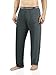 DAVID ARCHY Men's 2 Pack Bamboo Rayon Long Pajamas Pants Loungewear Sleep Bottoms