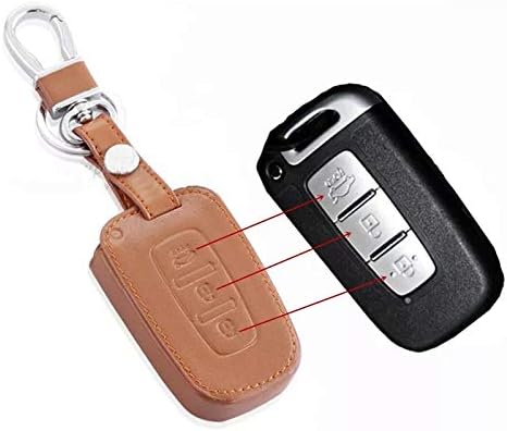 shanhua PU Leather Car Key Cover key case key bag key shell 1pc For KIA RIO K2 2011 2012 2013 2014 Cerato Optima K3 K5 Sportage R Sorento smart brown