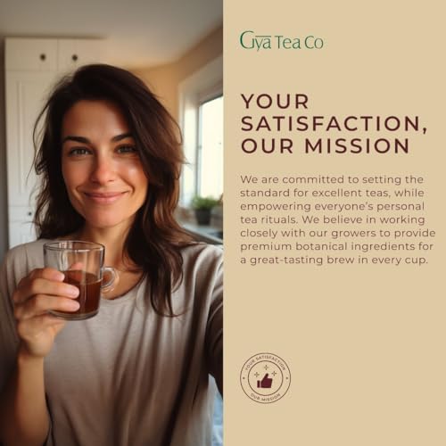 GYA TEA CO JASMINE TEA LOOSE LEAF TEA – 5.29 OZ 70 CUPS CAFFEINE TEA GENTLE FLAVORS OF BLOSSOMS OFFERING A BOOST OF ANTIOXIDANTS FOR EVERYDAY WELLNESS – PREMIUM JASMINE GREEN TEA LOOSE LEAF FRUIT TEA