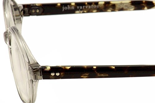 JOHN VARVATOS Eyeglasses V206 UF Grey Crystal