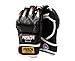 SKL Half Finger Boxing Gloves Sanda Fighting Sandbag Gloves MMA UFC (Black with Skull Fingers)