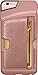 Smartish iPhone 6 Plus/6s Plus Wallet Case - Wallet Slayer Vol. 2 [Slim Protective Kickstand] Credit Card Holder for Apple iPhone 6s Plus/6 Plus (Silk) - Rose Gold