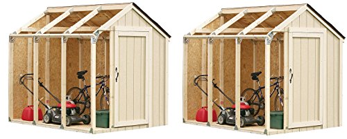 Hopkins 90192 2x4basics Shed Kit, Peak Style Roof (Pack of 2)