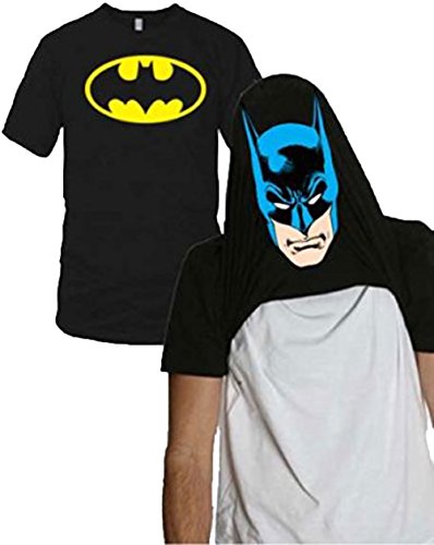 Batman Face Flip-up Reversible Tee Shirt