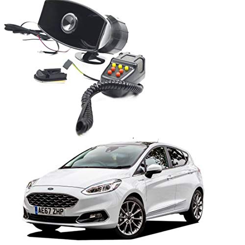 RWT Siren Speaker,12V 80W 7 Tone Sound Car Siren Vehicle Horn with Mic PA Speaker for Ford Fiesta Classic RWT Siren Speaker,12V 80W 7 Tone Sound Car Siren Vehicle Horn with Mic PA Speaker for Ford Fiesta Classic