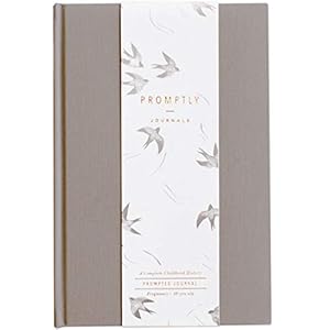 Promptly Journals, A Complete Childhood History Journal (Grey) – A Prompted Journal for Pregnancy through Age 18…