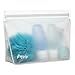 rezip Stand-Up Clear Leakproof Reusable Storage Bag (4-Cup/32-ounce)