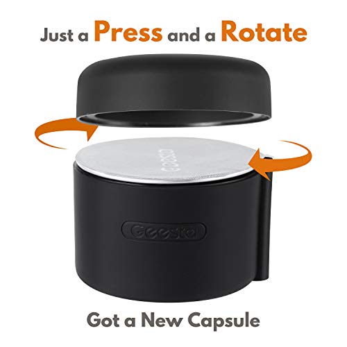 EasySeal Coffee Capsule Refill Kit for Nespresso Vertuoline with a