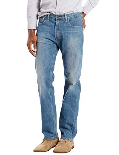Levi's Men's 505 Regular Fit Jean,Medium Chipped,40x30