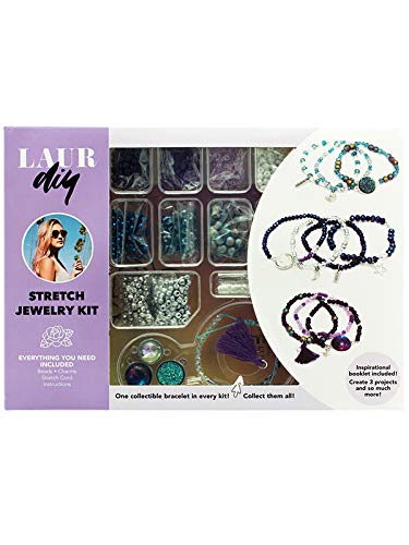 LaurDIY 37600006 Stretch Jewelry Large DIY KIT, Multi
