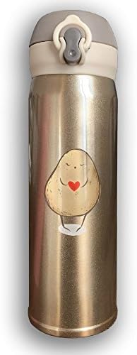 Potato Travel Stainless Steel Water Bottle Perfect For Camping Hiking Insulating Coffee Mug Great Outdoor Supplies 500ml Yellow