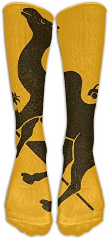 Desert Camel Car Cocount Tree Casual Athletic Running Long Socks Novelty Calf High Sock Unisex