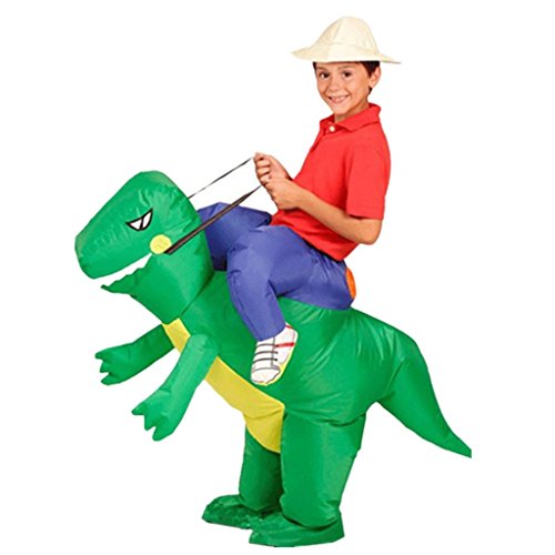DreamHigh DH Inflatable Dinosaur Riding Funny Costume Suit For Kids