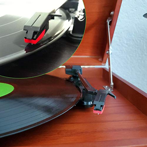 Record Player Needle, 4 Pack Universal Turntable Stylus Replacement