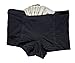Stashitware Large Black Women's Deep Secret Pocket Underwear Boy Briefs CO/SPX