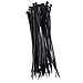 Dxg 100 Pack 6 Inch 2.5 * 150mm Self-Locking Nylon Cable Ties Zip Ties (Black)