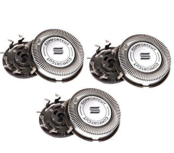 New Set of 3 Premium HQ8 Replacement Heads Blades Compatible with Norelco PT720 PT724 PT730 AT810 AT830 - Buy4less Outlet