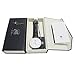 AIBI Men's Watch Brown Genuine Leather 3ATM Waterproof White Case Analog Quartz Dress Watch for Men