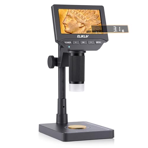 Elikliv Digital Microscope with Scale