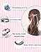 12Pcs Girls Women Pearls lucky Bowknot Flower Hair Accessories Elastic Hair Ties Hair Ropes Fashion Headbands Ponytail Holders Hair Rings Hairband (Black)