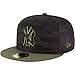 New Era New York Yankees 2018 Memorial Day On-Field 59FIFTY Fitted Hat – Black/Olive (7 1/2)