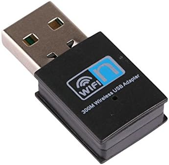 WAD511N Wifi Wireless-N USB Micro Mini Adapter WPS One-Button Setup - Windows XP, Vista, 7, 8; Mac OS X 10.5 Greater; 2.4G 802.11ngb 32-Bit and 64-Bit CompatibleDoes Not Support Win8.1 Black (300Mbps)