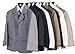 Boy's 3 Button 5 Piece Suit with Shirt, Vest, and Tie