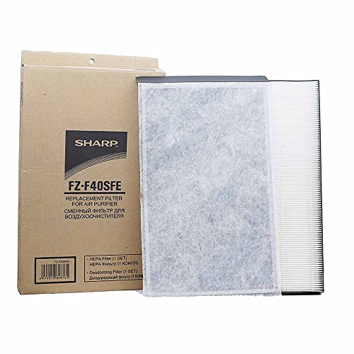 Sharp FZ-F40SFE Replacement Filter Set for Sharp Air Purifier FP-F40 Series (1)