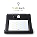 16 LED Solar Lights Wireless Outdoor Light with Motion Activated Auto On/Off for Patio, Deck, Yard, Garden, 2 Pack