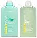 John Frieda Beach Blonde Cool Dip Purifying Shampoo and Smooth Seas Detangling Conditioner Duo Set, 10 ounce